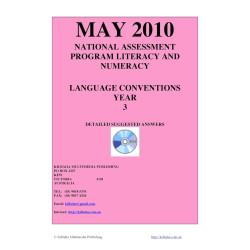 Year 3 May 2010 Language - Answers